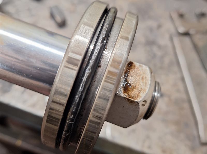 Hydraulikzylinderkolben mit Dichtung